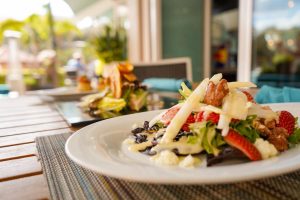 Enjoy Harry's Salad as a starter for your Magical Dining meal at Harry's Poolside Bar & Grill