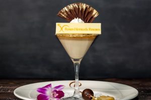 Try the Espresso Panna Cotta Martini at Everglades. 